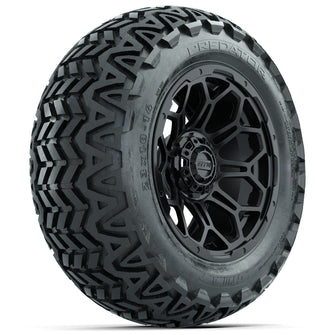 Set of (4) 14 in GTW Bravo Wheels with 23x10-14 GTW Predator All-Terrain Tires