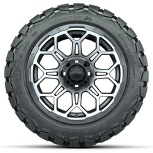 Set of (4) 14 in GTW Bravo Wheels with 22x10-14 GTW Timberwolf All-Terrain Tires