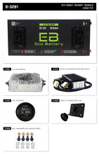 EZGO TXT Eco Lithium 51v 105Ah Battery Bundle - Skinny