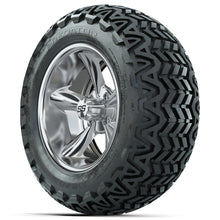 Set of (4) 14 in GTW Godfather Wheels with 23x10-14 GTW Predator All-Terrain Tires