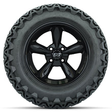 Set of (4) 14 in GTW Godfather Wheels with 23x10-14 GTW Predator All-Terrain Tires