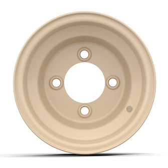 8" GTW Beige Steel Wheel (Centered)