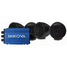 INNOVA 4-Channel Mini Amp Stereo with Bluetooth and Speakers