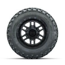 GTW Titan Machined/Black 12 in Wheels with 22x11.00-12 Rogue All Terrain Tires  Full Set