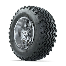 GTW Tempest Chrome 12 in Wheels with 23x10.00-12 Rogue All Terrain Tires – Full Set