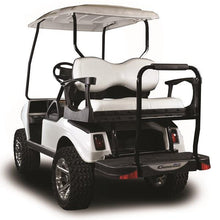 Club Car DS MadJax Genesis 300 Rear Seat with Deluxe White Seat Cushions (Years 2000-Up)