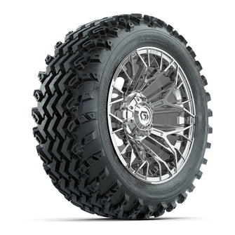 GTW Stellar Chrome 14 in Wheels with 23x10.00-14 Rogue All Terrain Tires  Full Set