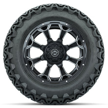 Set of (4) 14 in GTW Raven Wheels with 23x10-14 GTW Predator All-Terrain Tires