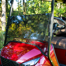 RedDot EZGO TXT Tinted 1/4" Folding Windshield for Storm Body Kits with 3/4ù Struts (Years 1994.5-Up)