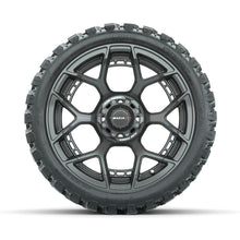 Set of (4) 15" MadJax Flow Form Evolution Gunmetal Wheels with GTW Nomad Off Road Tires