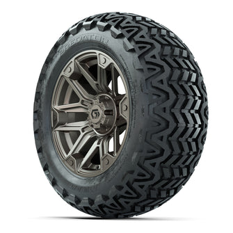 GTW Graffiti Satin Bronze 14 in Wheels with 23x10-14 Predator All-Terrain Tires  Full Set