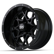 GTW Vortex Matte Black Wheel - 12 Inch