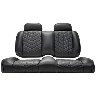 MadJax Aviator EZGO TXT/RXV & MadJax XSeries Black Front Seat Cushions