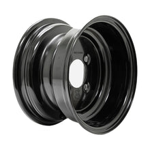 10" Black Steel Wheel (Centered)