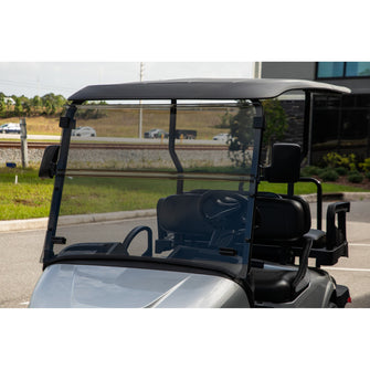 RedDot EZGO RXV Tinted Folding 1/4" Windshield with Rubber Trim (Years 2024-Up)