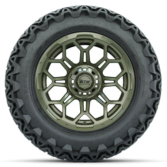 Set of (4) 14 in GTW Bravo Wheels with 23x10-14 GTW Predator All-Terrain Tires