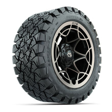 GTW Nexus Gloss Black/Bronze 14 in Wheels with 22x10-14 Timberwolf All-Terrain Tires  Full Set