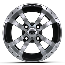 12" GTW Storm Trooper Black with Machined Accents Wheel