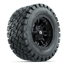 GTW Shogun Gloss Black 12 in Wheels with 22x10-12 Timberwolf All-Terrain Tires  Full Set