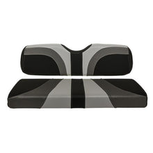 RedDot Blade Front Seat Covers for Club Car Precedent  Gray / Charcoal Gear / Black Carbon Fiber