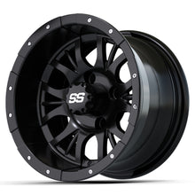 12" GTW Diesel Matte Black Wheel