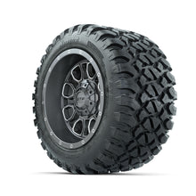 GTW Volt Gunmetal/Machined 12 in Wheels with 22x11-R12 Nomad All Terrain Tires  Full Set