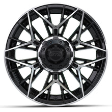 14" GTW Stellar Black with Machined Accents Wheel