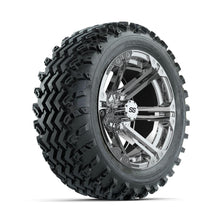 GTW Specter Chrome 14 in Wheels with 23x10.00-14 Rogue All Terrain Tires – Full Set