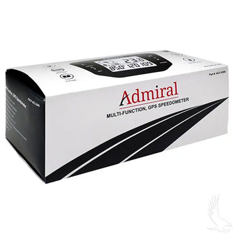 Admiral Speedometer, Digital GPS, Multi-Function Redhawk 