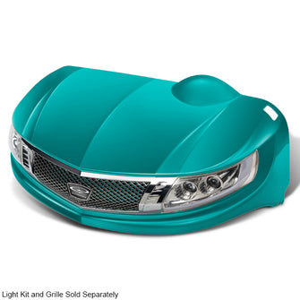 DoubleTake Phoenix Front Cowl, E-Z-Go RXV 08+, Teal