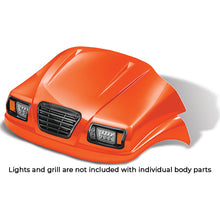 DoubleTake Phantom Front Cowl, Club Car Precedent 04+, Orange