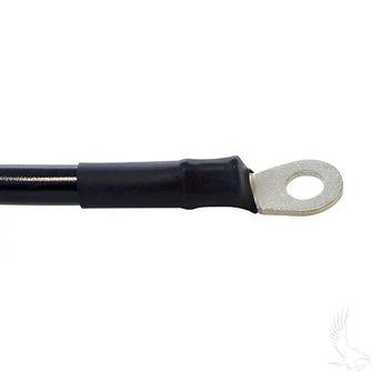 Battery Cable, 12" 4 Gauge Black Redhawk 