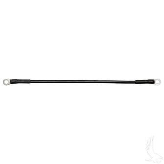 Battery Cable, 14" 6 gauge black Redhawk 