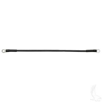 Battery Cable, 16" 6 gauge black Redhawk 