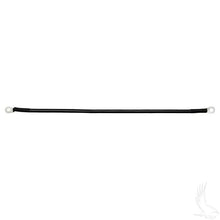 Battery Cable, 18" 4 gauge black Redhawk 