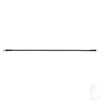 Battery Cable, 26" 6 gauge black Redhawk 