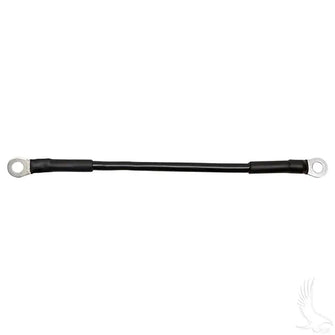 Battery Cable, 9" 6 gauge black Redhawk 