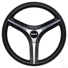 Brenta ST Steering Wheel, Silver Insert, E-Z-Go Hub Redhawk 