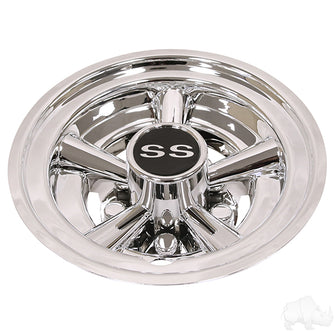 Wheel Cover, 8" SS Chrome