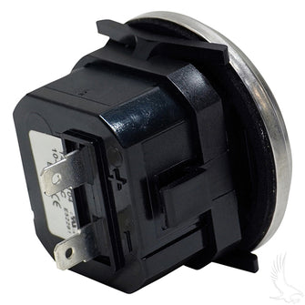 Contador de horas, cromado, 10 V-80 V CC