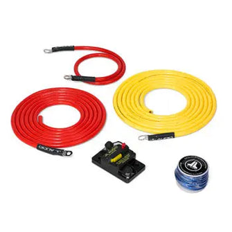 Clarion Single Amplifier 6 AWG 12v Power Marine Connection Kit Clarion 