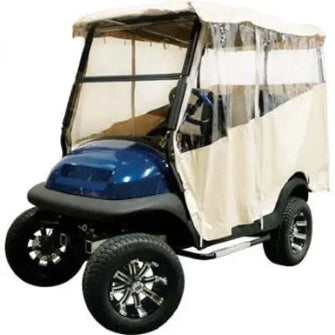 Club Car Ivory 3-Sided Over-The-Top Enclosure PN# 62089 Red Dot 