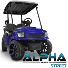 Club Car Precedent ALPHA Street Front Cowl Kit in Blue (Years 2004-Up) PN# 05-027CS Madjax 