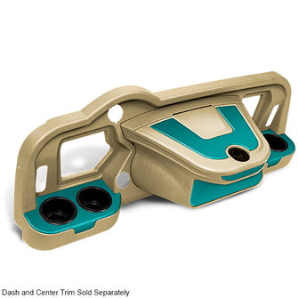 DoubleTake Sentry Dash Cup Holder Trim Set of 2, E-Z-Go RXV 08+, Teal