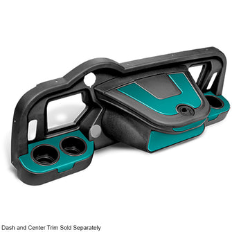 DoubleTake Sentry Dash Cup Holder Trim Set of 2, E-Z-Go RXV 08+, Teal