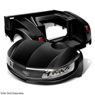 DoubleTake Phoenix Body Kit with Street Legal LED Light Kit, E-Z-Go RXV 08+, Black DoubleTake 