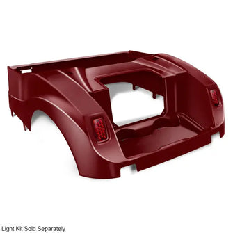 DoubleTake Rear Body, E-Z-Go RXV 08+, Burgundy DoubleTake 