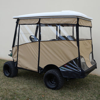 Odyssey Enclosure, 88" RHOX Top, Beige, Yamaha Drive with Rear Seat