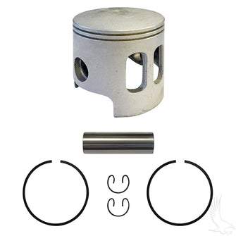 Piston and Ring Assembly, +.25mm, Yamaha G1 Gas