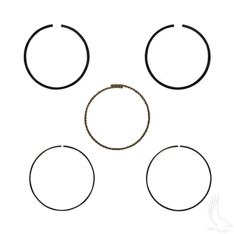 Piston Ring Set, Standard, E-Z-Go 4 Cycle Gas 96-08 Fuji-Robin Only, 350cc